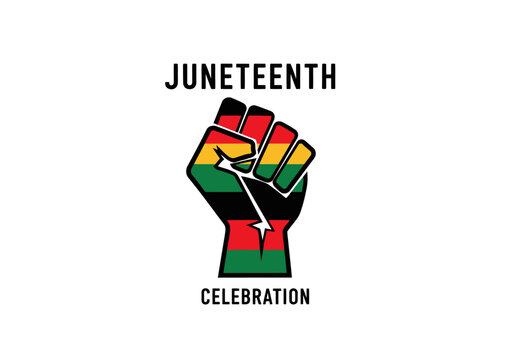 Juneteenth Celebration Fist Symbol