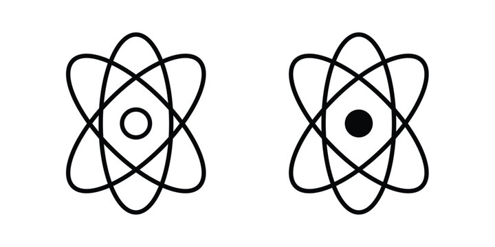 React icon illustration simple design elements