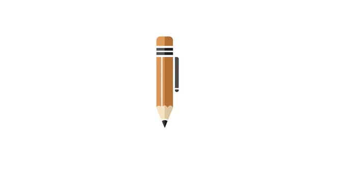 Wooden Pencil Stationery Writing Instrument.
