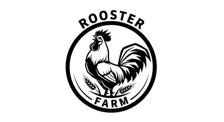 Rooster Farm Logo Design Concept. © Imah