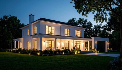 Fototapeta premium luxury home in florida