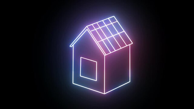 abstract  background hut
