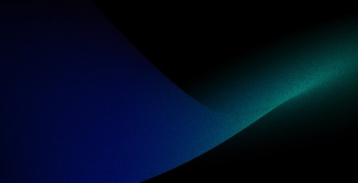Blue Abstract background with noise light line silk wallpaper design dark color space digital glowing backgounds