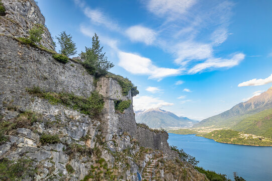 The Castle of Musso on Como lake
