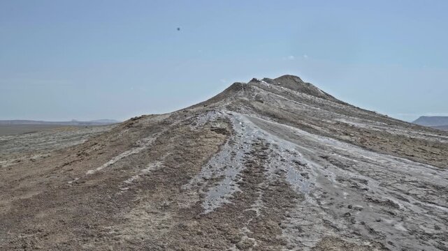 World&rsquo;s Largest Mud Volcano Field in Gobustan, Baku &ndash; 4K Footage