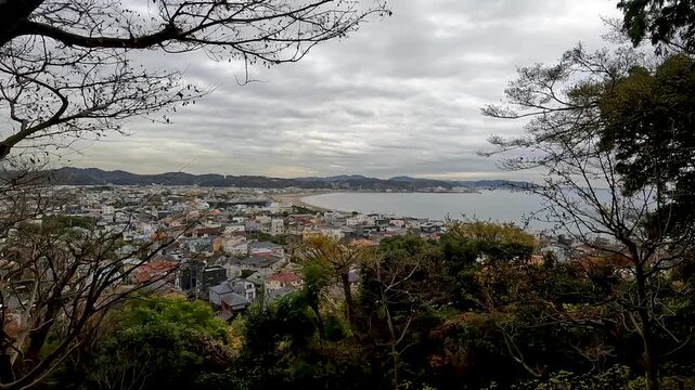 Hase-dera, commonly called the Hase-kannon, is one of the Buddhist temples in the city of Kamakura in Kanagawa Prefecture, Japan, famous for housing a massive wooden statue of Jūichimen Kannon, an ele