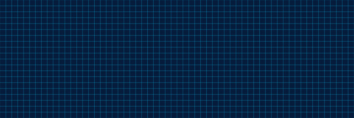 Dark blue technical grid background with glowing cyan lines forming precise square pattern, futuristic digital blueprint style, seamless geometry texture technology interface visualization backdrop © SpainArts