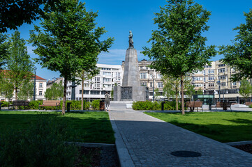 The city of Łódź - view of Freedom Square. © Tomasz Warszewski