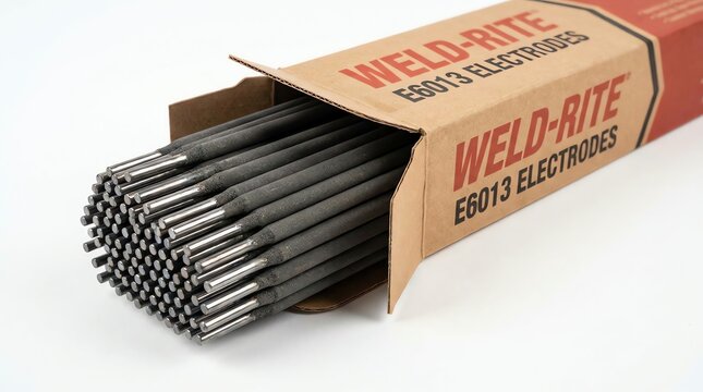Box of Welding Electrodes for Metalwork and Fabrication Projects.