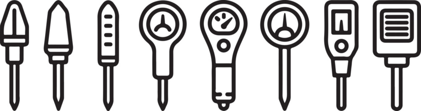Set of eight human figures from different cultures and professions Vector