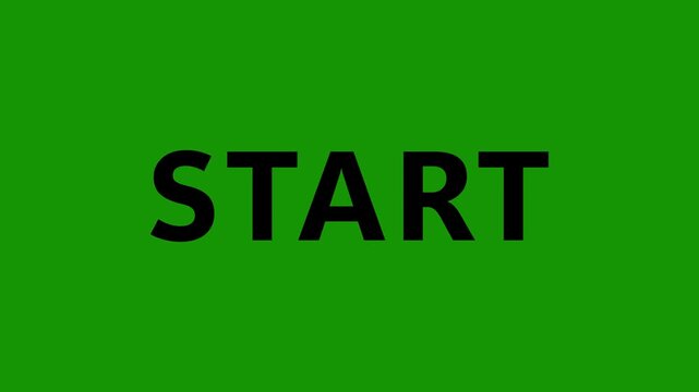 3 2 1 Countdown Start Animation Motion Graphics | Green Screen Timer Overlay