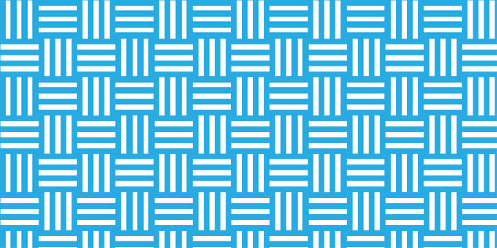 Minimal line Seamless geometric pattern with shapes. Decoration and maze ornament square wall tile.