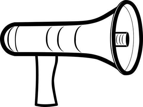 vector toa loudspeaker flat design transparent background
