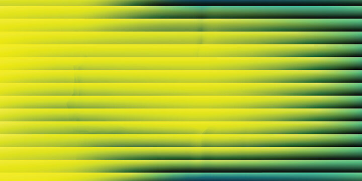 Colorful horizontal stripes gradient from blue to yellow. Vibrant hues create a dynamic visual effect.abstract design perfect for digital backgrounds.Vector ilustration