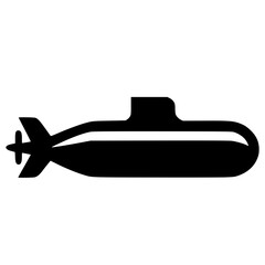 Submarine silhouette vector design © Breck