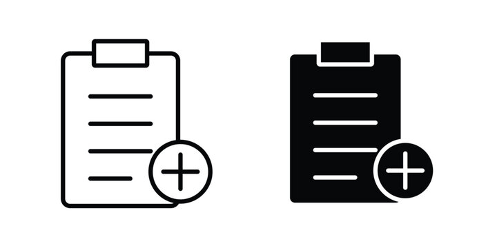 Medical record icon