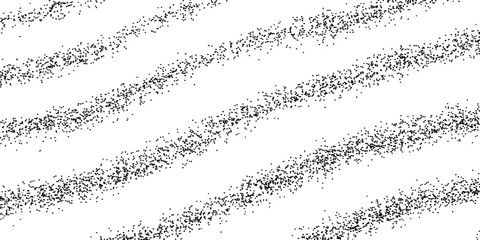 Fototapeta premium Abstract black and white vector background with a grunge winter texture, featuring an elegant Christmas snowflake pattern and holiday decoration border design