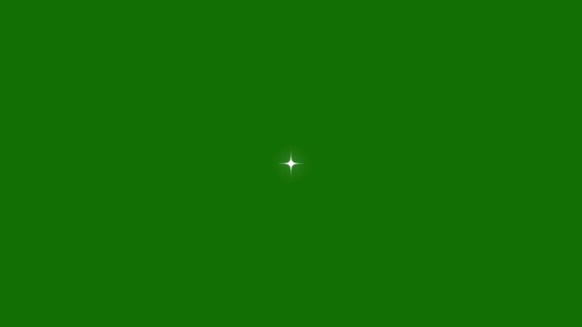 Glowing Star Dust Trail Animation with Twinkling Fairy Sparkles, Retro Vector Shine Effects, Curved Glitter Motion and Transparent Overlay Loop for Party Celebration Projects