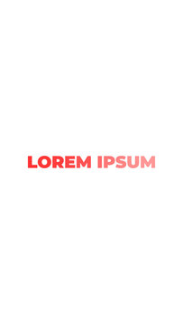 Stomp Typography Minimal Title &ndash; Single Word Impact Clean Flat Opener Vertical