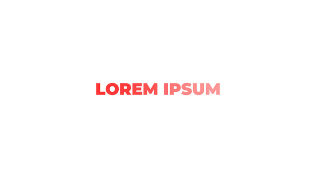 Stomp Typography Minimal Title &ndash; Single Word Impact Clean Flat Opener Widescreen