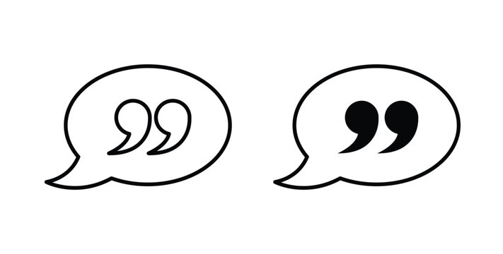 Comment quote icon