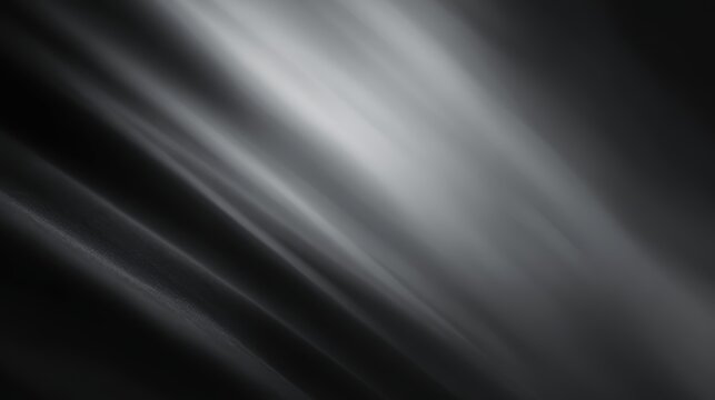 somber abstract black and gray motion blur background with subtle light gradients, textured dark canvas