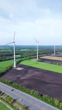 Wind Turbine Power Across the Countryside