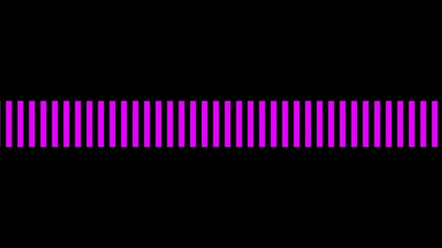 Dynamic magenta scan bar animation with futuristic striped movement for transitions, overlays, backgrounds, and broadcast visuals. Clean cinematic style with alpha channel