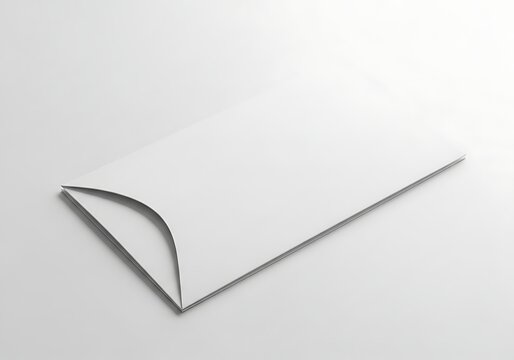 Isolated empty paper pillow box mockup for small gift packaging, retail branding, product presentation, blank template