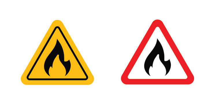 Fire warning sign