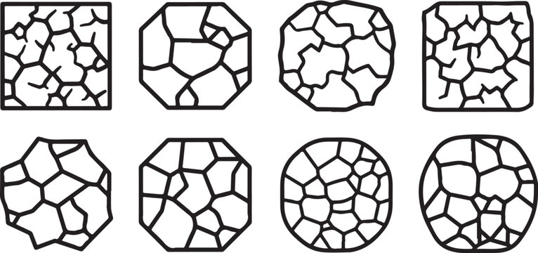Black and white seamless geometric pattern design vector Vector