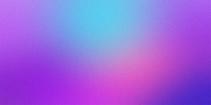 Vibrant gradient background with soft texture featuring shades of blue and purple transitioning into bright pink light rays.