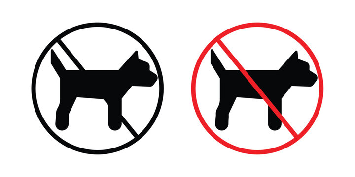 no dogs allowed sign