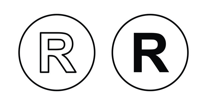Registered icon
