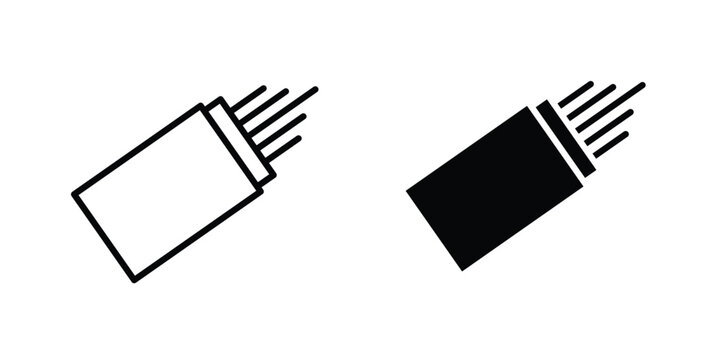 optic fiber cable icon