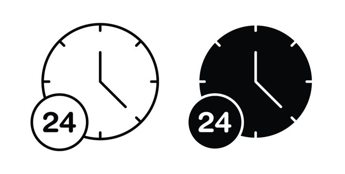 Time twenty four icon