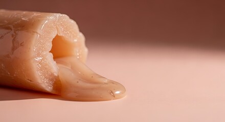 Fototapeta premium Close-up of cream cosmetic product.