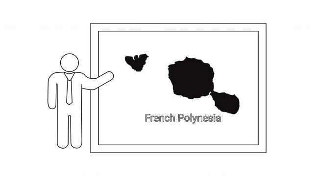 Presentation of French Polynesia Map and Geography.