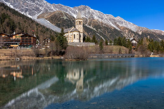 Pfarrkirche zur Heiligen Gertraud in Sulden am Ortler, S&uuml;dtirol