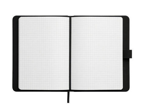 Squared paper spread mockup for lesson worksheets turns an empty journal into a clean writing surface for math practice, study schedules, handwriting drills and printable school inserts and planner
