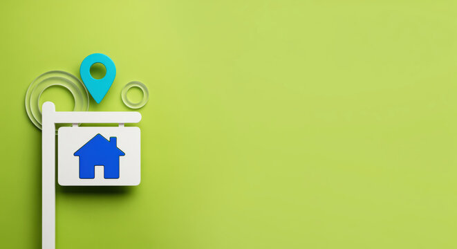 Targeted residential property advertisement strategy positioning available real estate homes within a dynamic local marketplace to streamline housing procurement logistics for agency growth