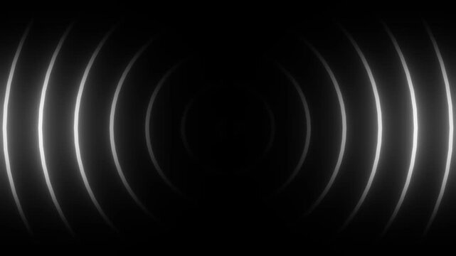 white color sound waves audio spectrum waveform design black loopable sound background