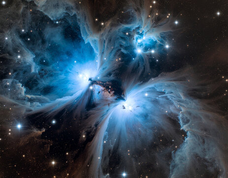 A stunning, detailed image reveals the Orion Nebula, a vibrant stellar nursery brimming with gas, dust, and newly forming stars, showcasing the beauty and complexity of the cosmos.