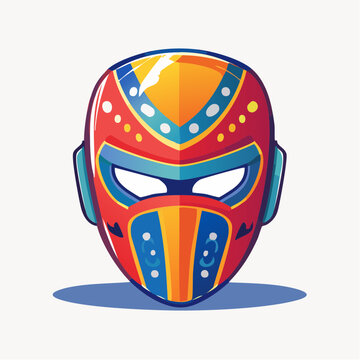 Colorful Superhero Mask