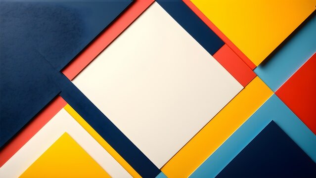 Layered paper cut corner frame background with copy space