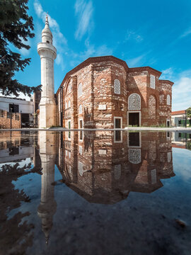 Atik Mustafa Pasha Mosque aka St.Cabir Mosque or Aya Thekla Church Ayvansaray, Fatih, Istanbul, Turkey