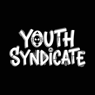 Youth Syndicate Graffiti Text Logo.