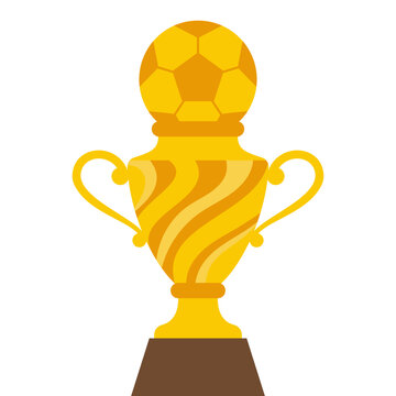 Football World Cup Trophy Illustration