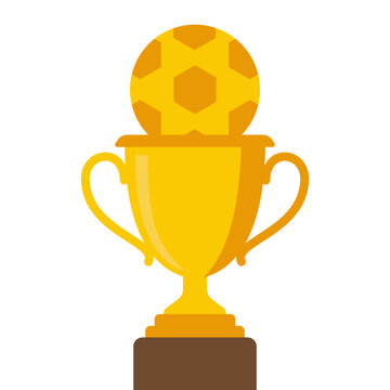 Football World Cup Trophy Illustration