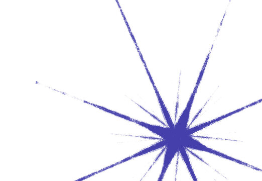 Purple starburst paint splash effect illustration